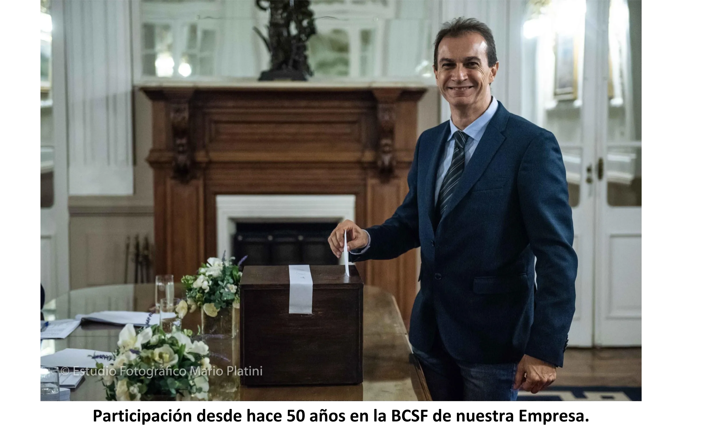 Participación en la Bolsa de Comercio de Santa Fe