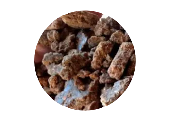 Pellet de cutícula de maní